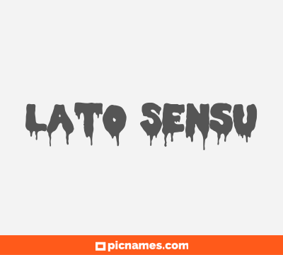 Lato Sensu